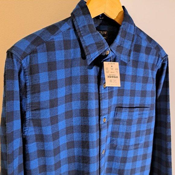 J. Crew Other - J. Crew Men's Small Slim Fit Flannel Shirt Style #AZ838 New With Tag